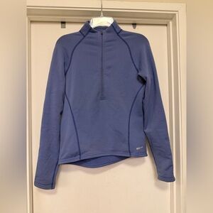 REI Polartech 1/2 zip women’s long sleeve - size M - purple